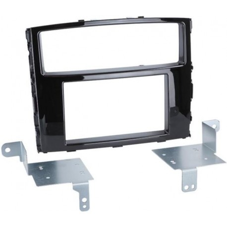 Marco DOBLE DIN Negro Brillante | MITSUBISHI Montero (restyling) +2014