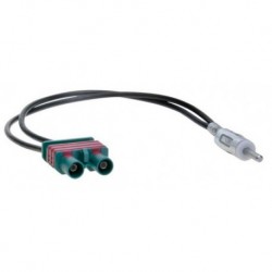 Cable adaptador antena DIN Macho - 2 Fakra Macho VOLVO