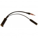 Cable adaptador antena (2 Pins) 1 DIN Hembra 1 - DIN Macho NISSAN