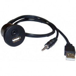 Cable extensión puerto USB-AUX NISSAN