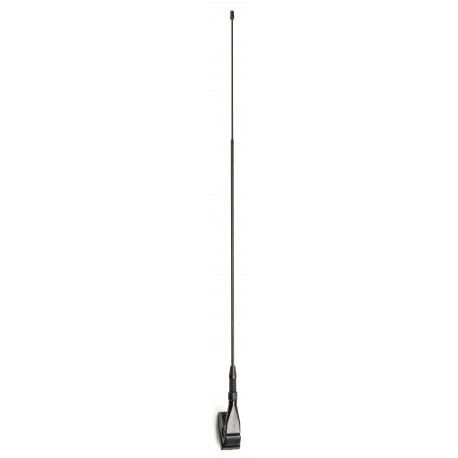 Antena Techo 2 Tramos Negra Simil Muelle Base Zamack