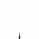 Antena Techo 2 Tramos Negra Cono Base Plástico-Zamack