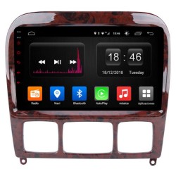 Pantalla Multimedia Android MERCEDES W220 Clase S 1999-2005
