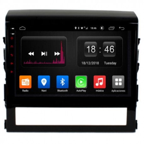 Pantalla Multimedia Android TOYOTA Land Cruiser 2018