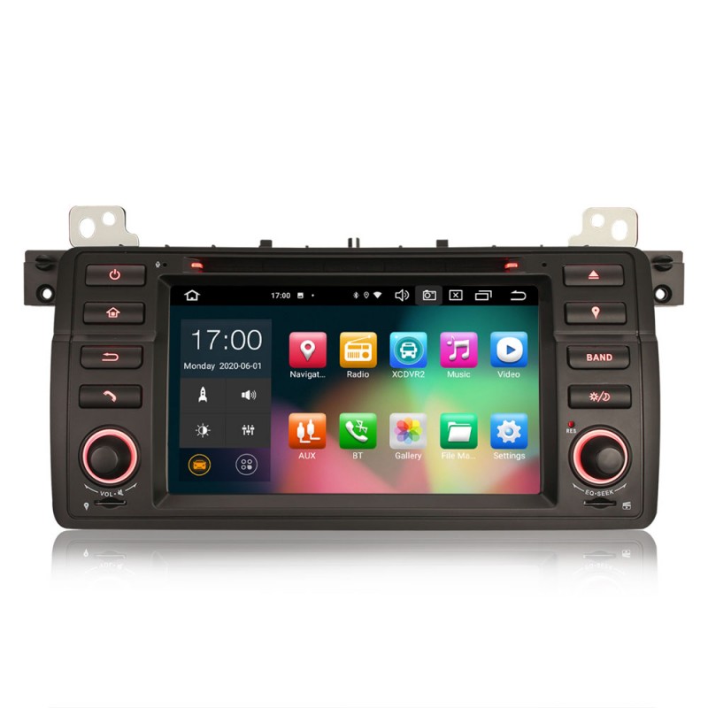 Radio de coche para bmw e46, android, gps, navi, grabadora de