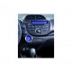 Marco 1DIN 2DIN Gris Oscuro Metalizado | HONDA Jazz +2011