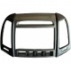Marco DOBLE DIN 4 botones bajo radio | HYUNDAI Santa Fe 2007-2012