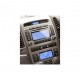 Marco DOBLE DIN 4 botones bajo radio | HYUNDAI Santa Fe 2007-2012